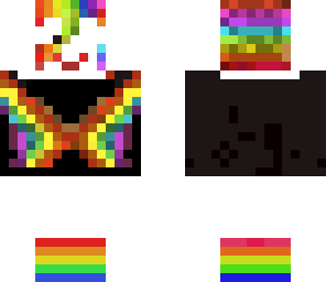 rainbow girl