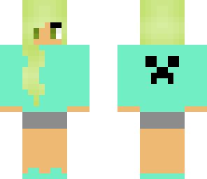 cyan girl