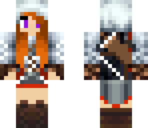 red head assasin girl