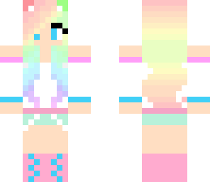 cutie cotton candy girl