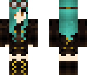 blue steampunk girl fix