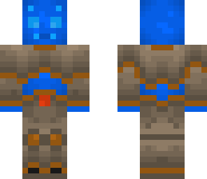 blue terrian warrior