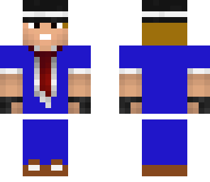 blue mailman