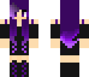 purple girl