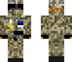 desert camo pumpkin solidier