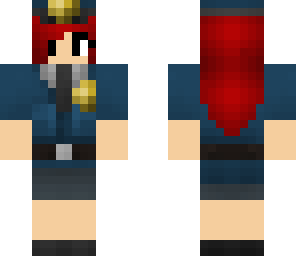red head cop girl