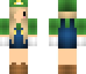 luigi chibi skin 2