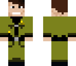 light green officier