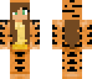 tiger girl skin