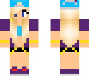 girl teen purple