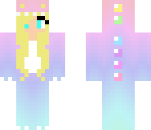 blonde dino girl