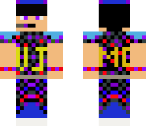 purple x red x blue