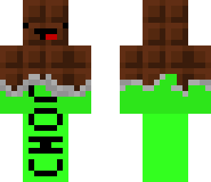 green chocolet bar