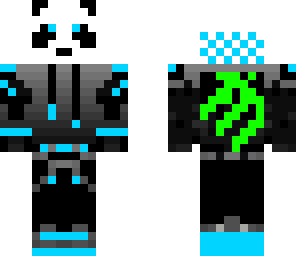 blue panda