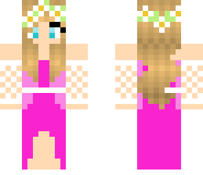 fixed pink princess girl