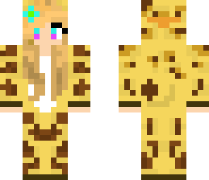 giraffe with flower