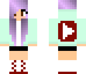 purple youtube girl