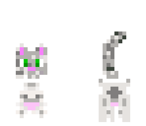 white kitty