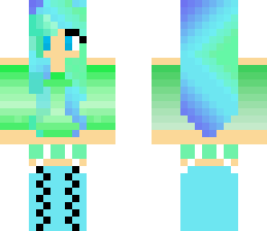pretty blue n green
