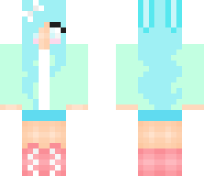 icee girl with bunny ears