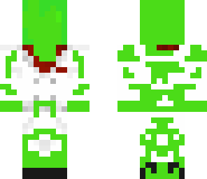 green man in a suite