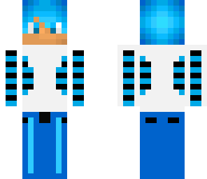 blue head