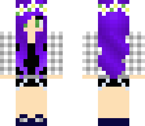 purple girl