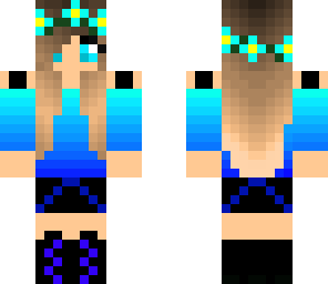 blue flower queen