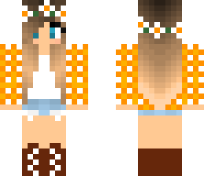 orange cardigan