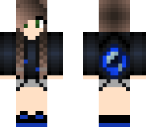 blue ender girl