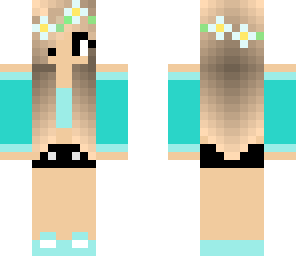 blue spring girl