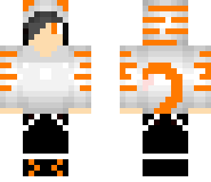 orange cat boy