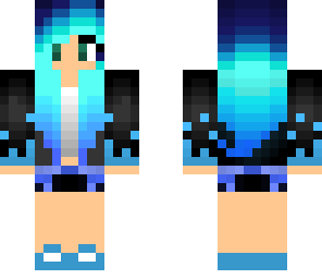 my minecraft skin edited alot