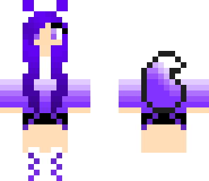 purple fox girl
