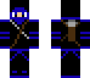 blue ninja boy