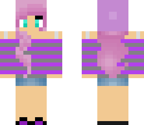 purple beanie girl