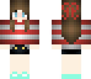 red striped sweater