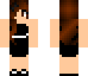 black dress girl