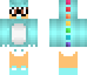 cute nerd dino boy