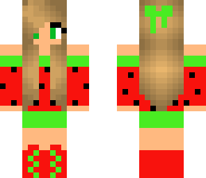 real water melon girl