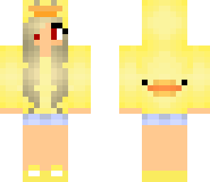 evil duck girl