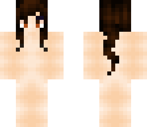 ponytail - dark brown hair base