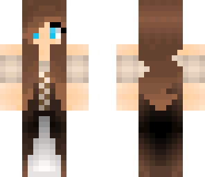 medieval girl brown hair blue eyes