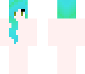 teal fading hair base
