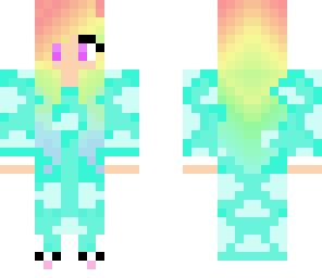 rainbow girl in pjs 
