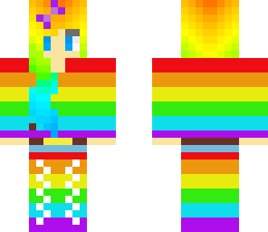 rainbow girl number one