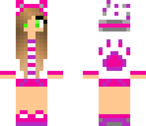 cute spotty panda girl