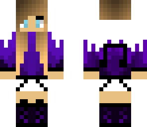 purple music girl