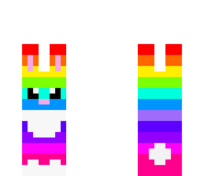 rainbow bunny