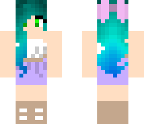 blue summer girl